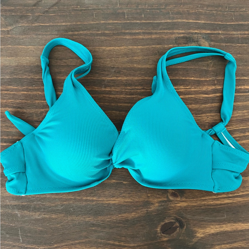 Women’s Teal Bikini Top